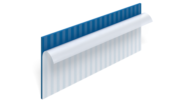 Schöck Tronsole® type L - Contactgeluid isolatie van de voeg tussen trap en wand
