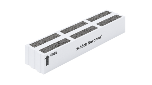Schöck Novomur® - thermisch isoleren bij een- en meergezinshuizen